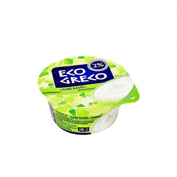 Творог «Мягкий» 2% «Eco Greco» 130 г