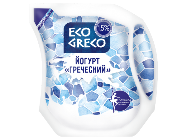 Йогурт питьевой «Греческий», «Eco Greco», 1,5% 800 мл