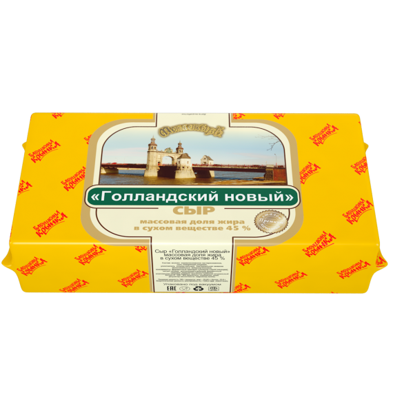 Сыр “Голландский новый” 45%, 5,4 кг