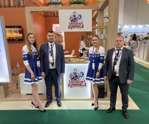 Сотрудники компании “Бабушкина крынка” принимают участие в международной выствке InterFood Azerbaijan в г. Баку.