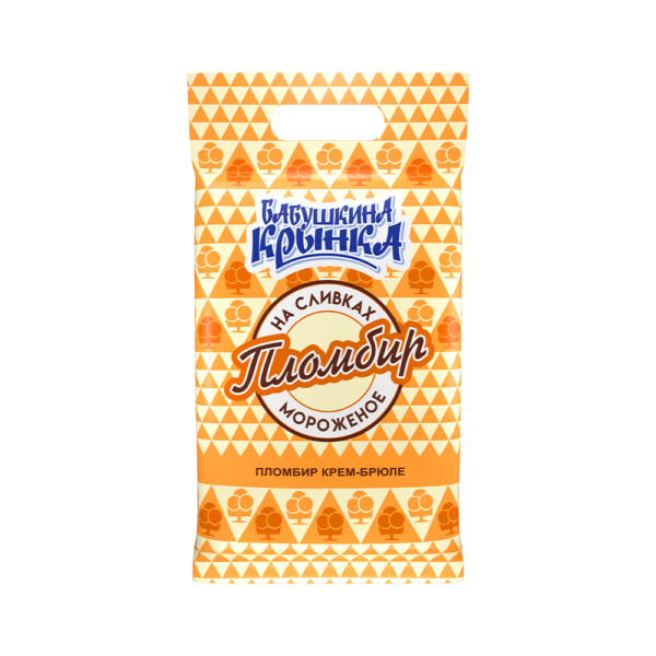 Мороженое пломбир крем-брюле массовая доля жира 15%